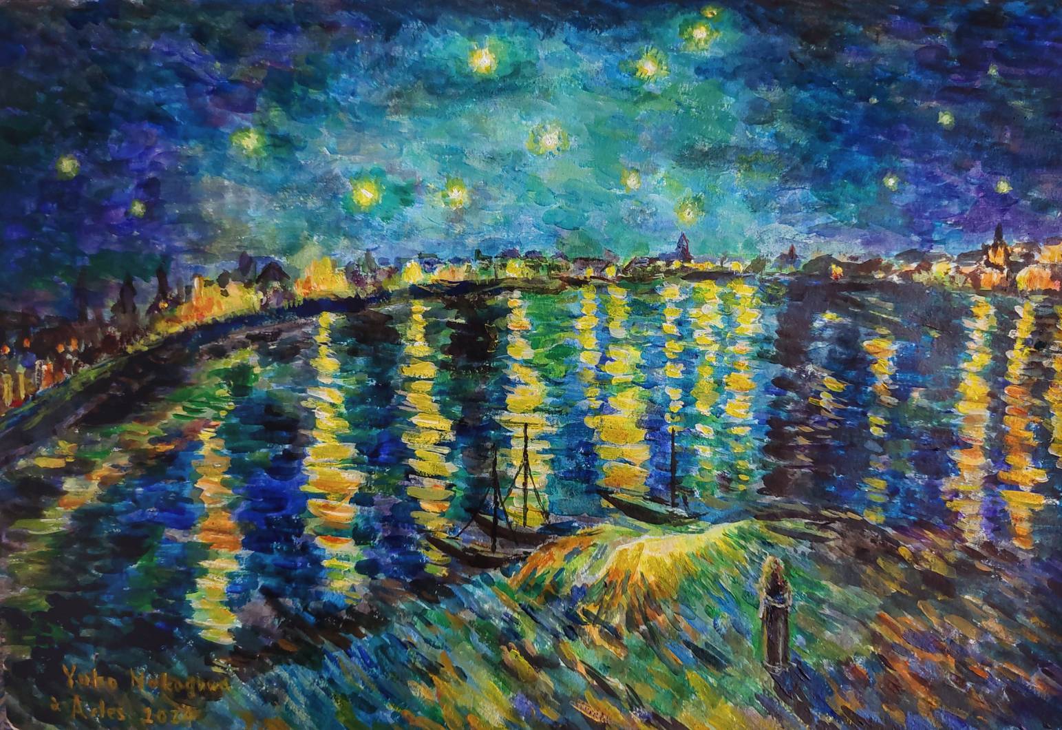 Inspirée par Van Gogh